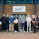 Zenith colleagues outside new Altrincham office